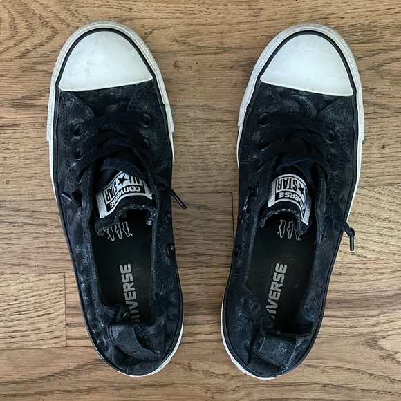 Converse Chuck Taylor All Star Shoreline black w/metallic swirl W7 EU37.5 - Picture 5 of 6